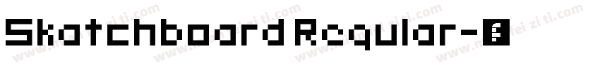 Skatchboard Regular字体转换